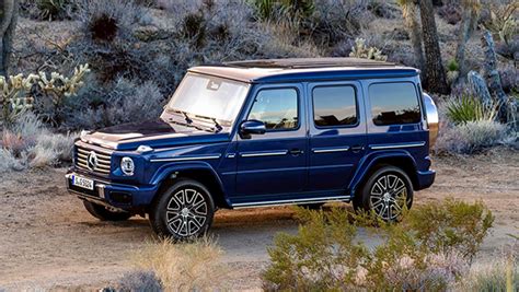 New Mercedes-Benz G 450 d Gets Mild-Hybrid Technology | Mercedes-Benz ...