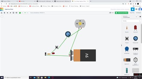 Tworzenie Obwodu Z Diod Led I Silniczkiem Dc Sterowanym Dwoma