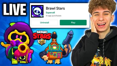 UPDATE w BRAWL STARS OTWIERAM SWOJE PIERWSZE STAR DROPY na GŁÓWNYM