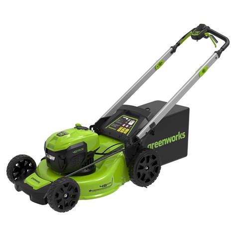 Аккумуляторная газонокосилка Greenworks GD40LM48SPK4. Купить ...
