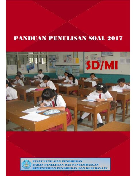 Pdf Panduan Penulisan Soal A Teknik Penulisan