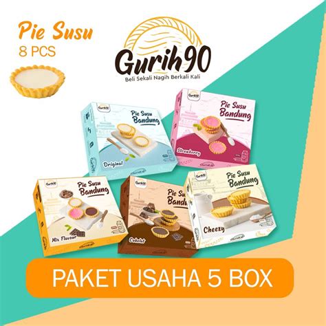 Jual Paket Bundling Box Pcs Snack Cemilan Pie Pia Termurah