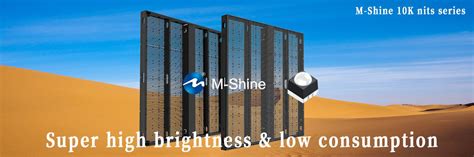High Brightness And Low Consumption M Shine 10k Nits Series Super