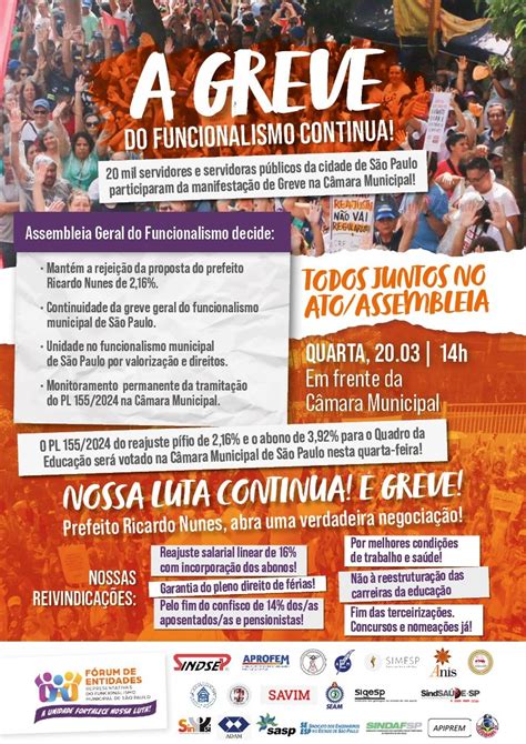 A Greve Do Funcionalismo Continua Quarta H Em Frente Da