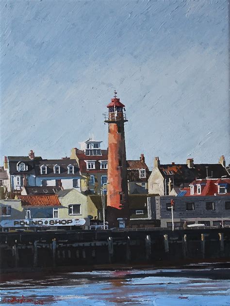 The Old Lighthouse Gorleston Painted by Frank Callaghan