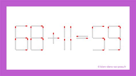 Le D Fi Des Allumettes R Solvez Cette Quation En Moins De