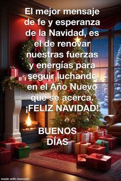 Buenos D As Navide Os Ideas In Christmas Time Good Morning