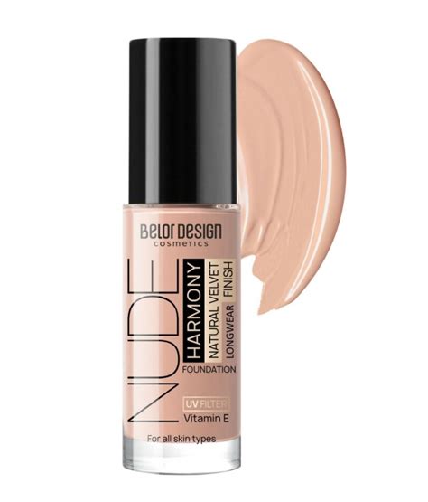 Тональный крем Nude Harmony тон 204 Natural Belor Design 02101501