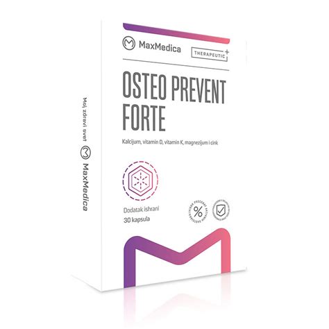 Maxmedica Osteo Prevent Forte Kapsula Benu Rs