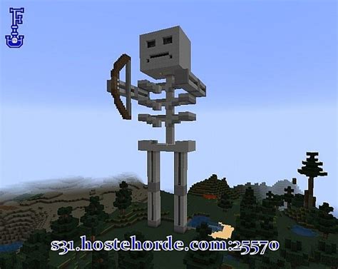 Giant Mob Skeleton Minecraft Map