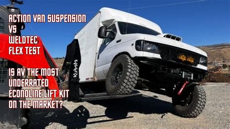 Weldtec Vs Action Van Suspension Wheel Travel Flex Test Wd Ford