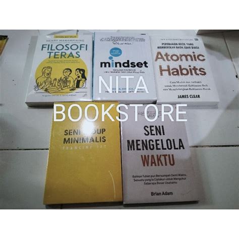 Jual Paket Buku Seni Hidup Minimalis Seni Mengelola Waktu Mindset