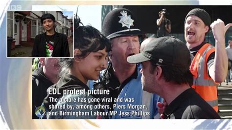 Ex Edl Chief Tommy Robinson Admits Photo Of Muslim Woman Staring Down