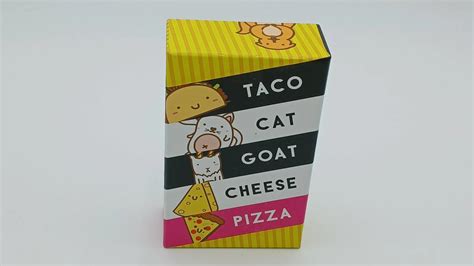 Taco Cat Goat Cheese Pizza Review Geeky Hobbies