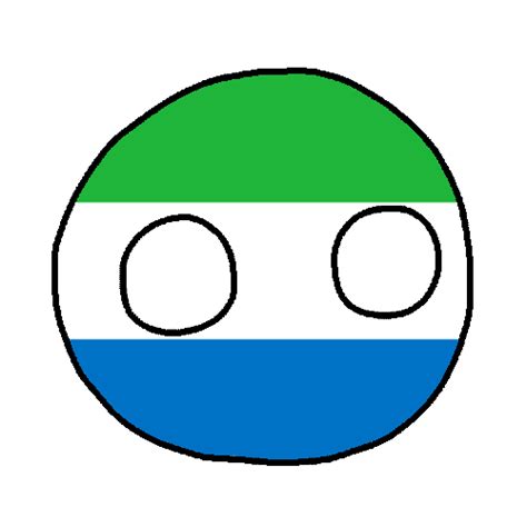 Sierra Leone Countryball By Bosphore9 By Bosphore9 On Deviantart