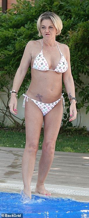 Danniella Westbrook Shows She Still Loves Designer Labels In A Louis Vuitton Bikini Daily