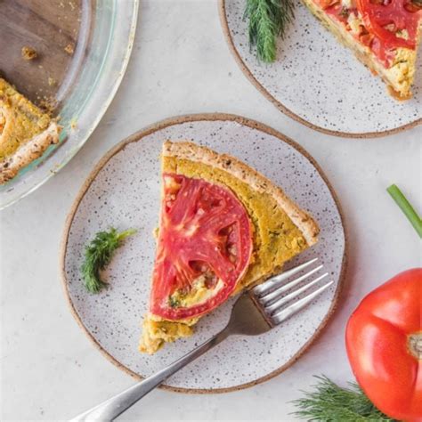 Easy Vegan Quiche Recipe Gluten Soy Free From My Bowl