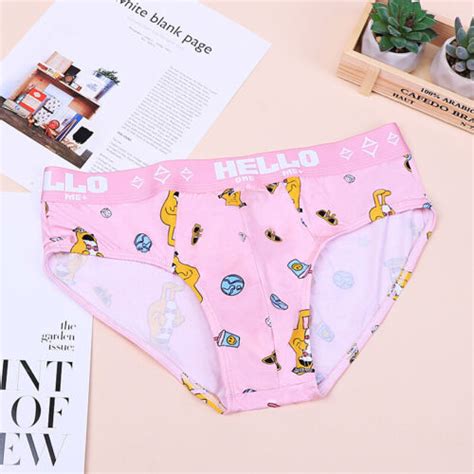 Pink Men S Underwear Briefs Soft Comfortable Low Rise Bikini Gay Pouch Panties Ebay