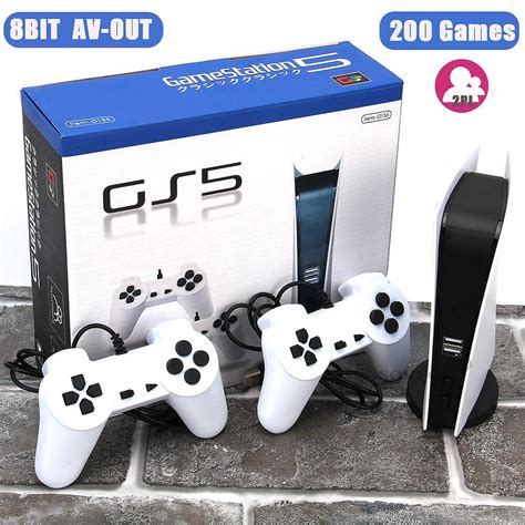 Ретро ТВ конзола с 200 вградени игри RETRO TV Game station 8BIT GS5 ...
