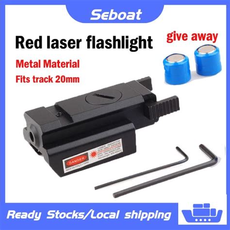 Factory Direct Sales Free Battery Red La Ser Flas Hlight Calibration Ou