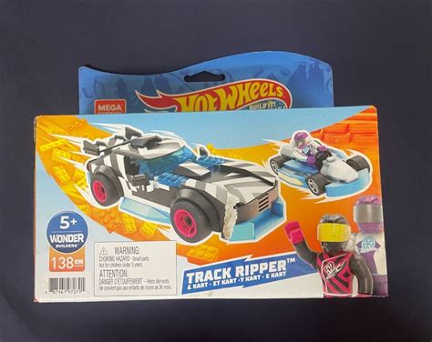 Hot Wheels Mega Construx Hot Wheels Track Ripper Kart Hobbies Toys