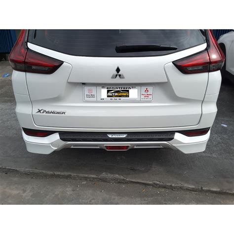 Mitsubishi Xpander Rear Bumper Plate Ubicaciondepersonas