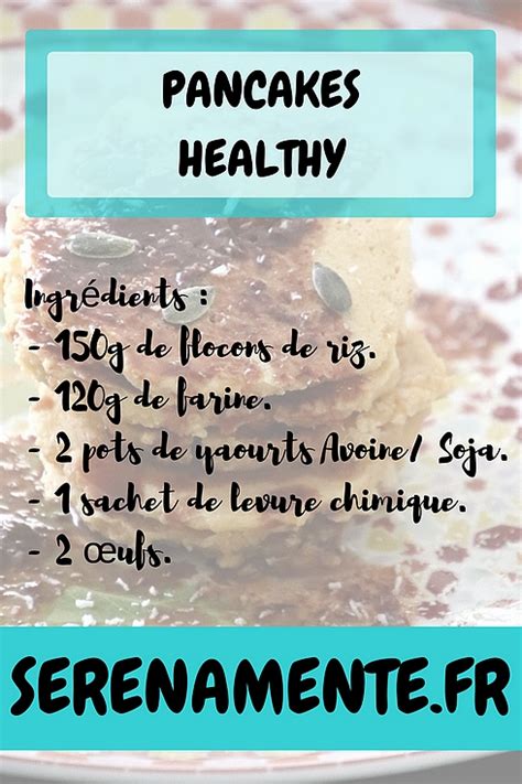 Ma Recette De Pancakes Healthy Facile Un En Cas Sain Et Savoureux