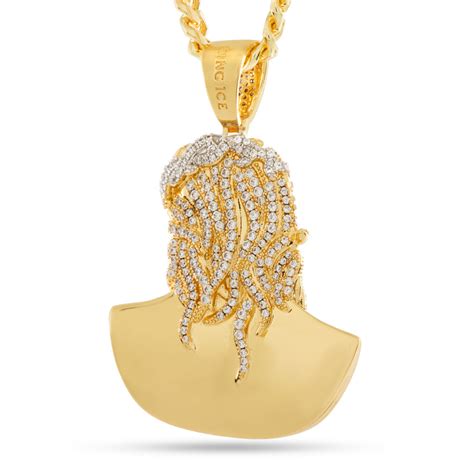 3d Boss Jesus Necklace Hip Hop Necklaces King Ice