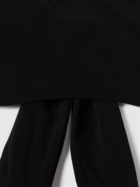 Reiss Black Jemma Strapless Underwire Mesh Bikini Top