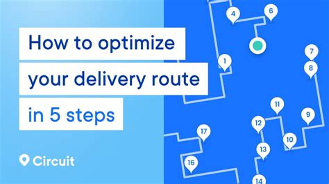 How To Optimize Your Delivery Route In 5 Steps Youtube