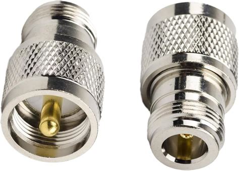 Dht Electronics Rf Coaxial Coax Adapter N Female To Uhf Female So 239 So239