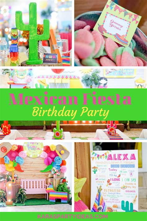 Kara's Party Ideas Mexican Fiesta Birthday Party | Kara's Party Ideas