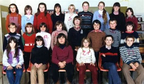 Photo De Classe 6ème Orange 1980 1981 De 1981 Collège Jacques Prévert