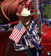 Chuckwagon Days Parade Bbq Pinedale Wyoming