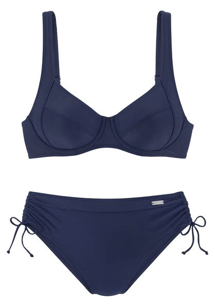 LASCANA Bügel Bikini Annelie marine Cup B