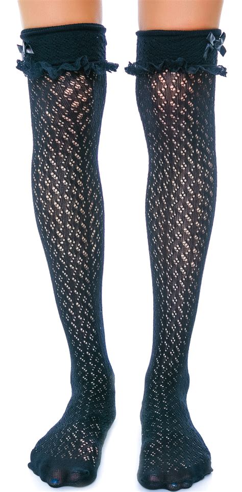 Easy A Thigh Highs Dolls Kill