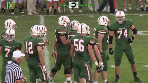 Hiller Varsity Football Vs Needham Youtube