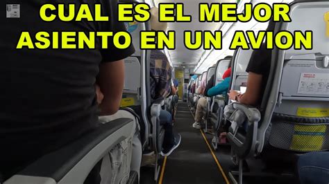 Cual Es El Mejor Asiento En Un Avi N Comprar Asiento Vale La Pena