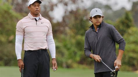 Best Scenes From Tiger And Charlie Woods Pnc Championship First Round