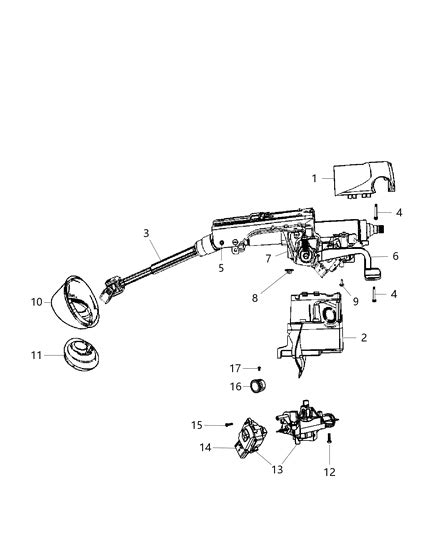 Steering Column Jeep Compass