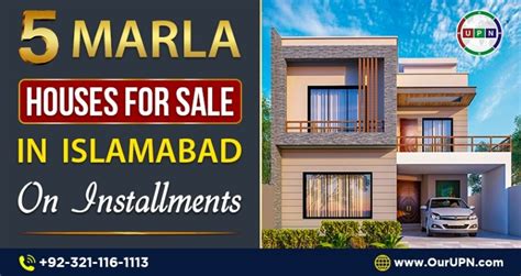 Marla Houses For Sale In Islamabad On Installments Upn