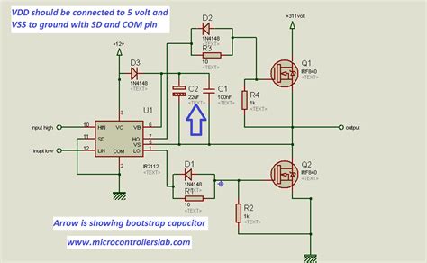 Ir2110 Mosfet Driver Pinout Examples Applications And How To Use