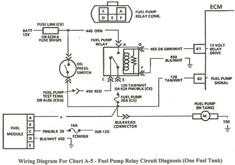 Fuel Pump Relay Wiring Diagram Gm Truck