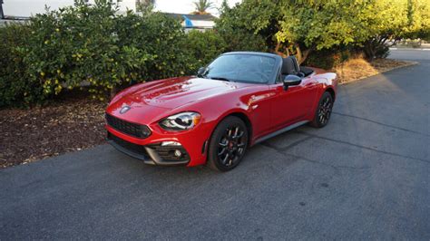 Fiat Spyder Abarth Review Still A Lot Of Fun