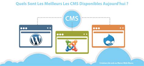 Quel Est Le Meilleur Cms Wordpress Vs Drupal Vs Joomla Iweb Maroc