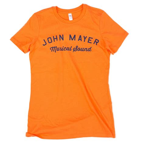 John Mayer Ladies Musical Sound Logo T Shirt