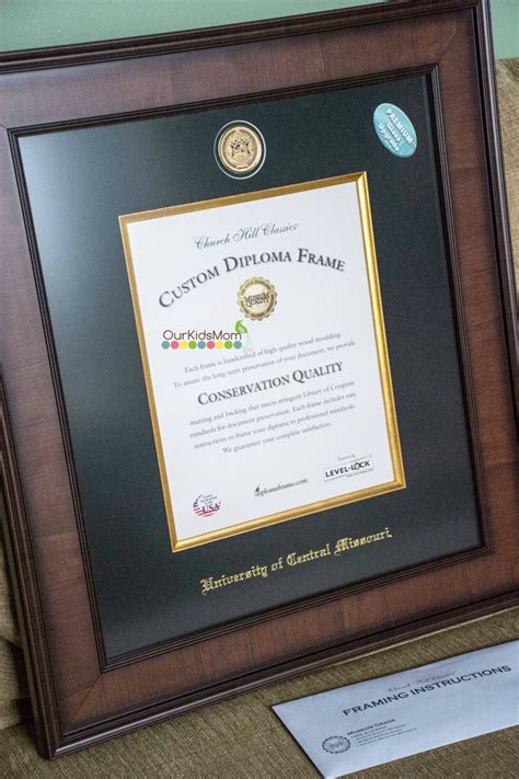 Church Hill Classics Diploma Frame Diploma Frame Diploma Display
