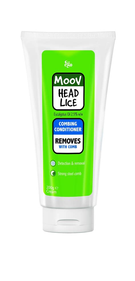 Ego Moov Head Lice Combing Conditioner 200ml Ozchemist Australia