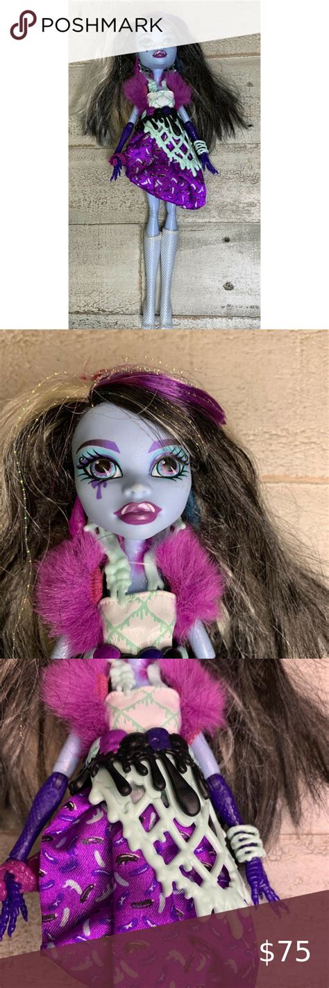 Monster High Sweet Screams Abbey Bominable Doll Only Monster High Halloween Face Monster