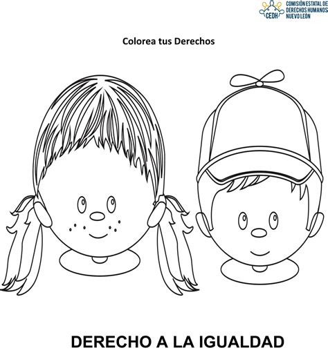 Resultado De Imagen Para Derecho A La Igualdad Para Colorear Derechos Images And Photos Finder